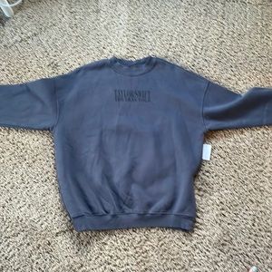 Official Taylor swift eras tour blue crewneck in xs
